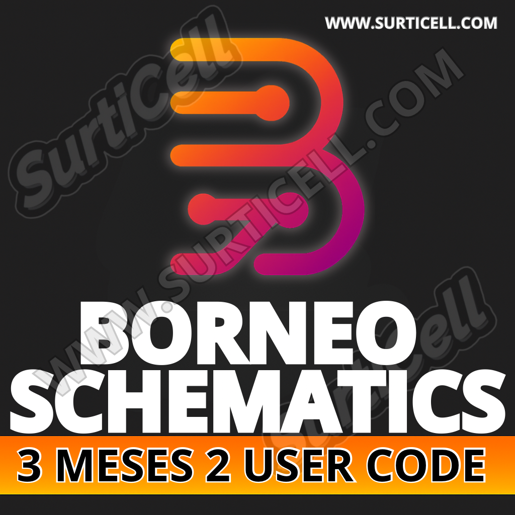 Activación Borneo Schematics (2 usuario / 3 meses)