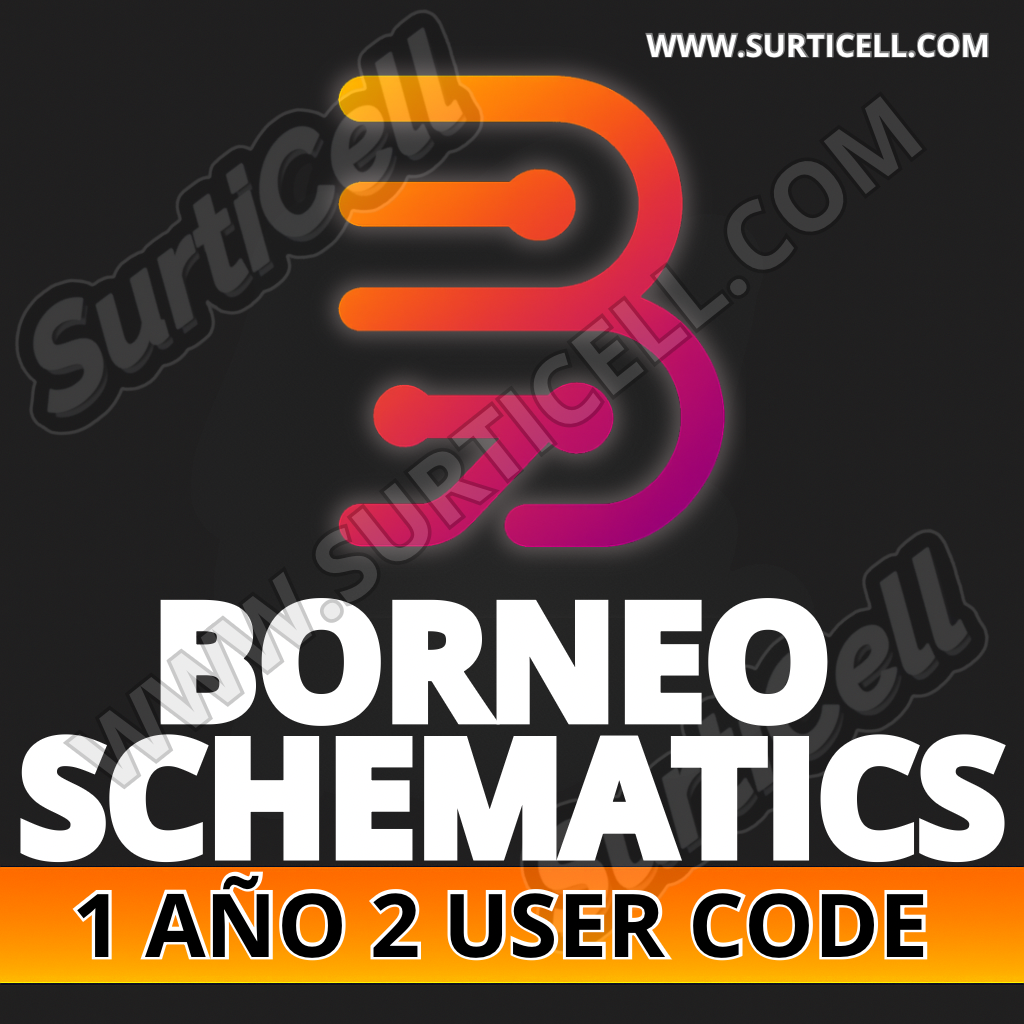 Activación Borneo Schematics (2 usuario / 12 meses)