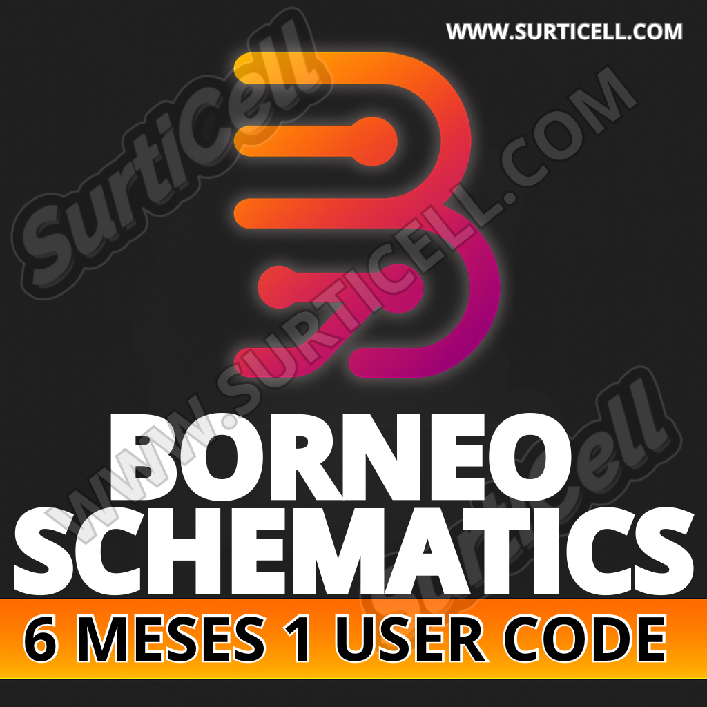 Activación Borneo Schematics (1 usuario / 6 meses)