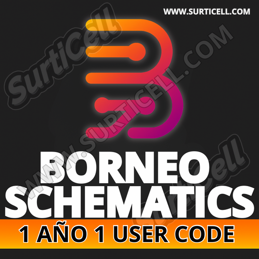 Activación Borneo Schematics (1 usuario / 12 meses)